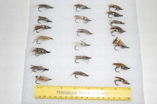 20- ATLANTIC SALMON FLIES. Full-Dressed DOUBLE-HOOK Irons; Size #4 SALE